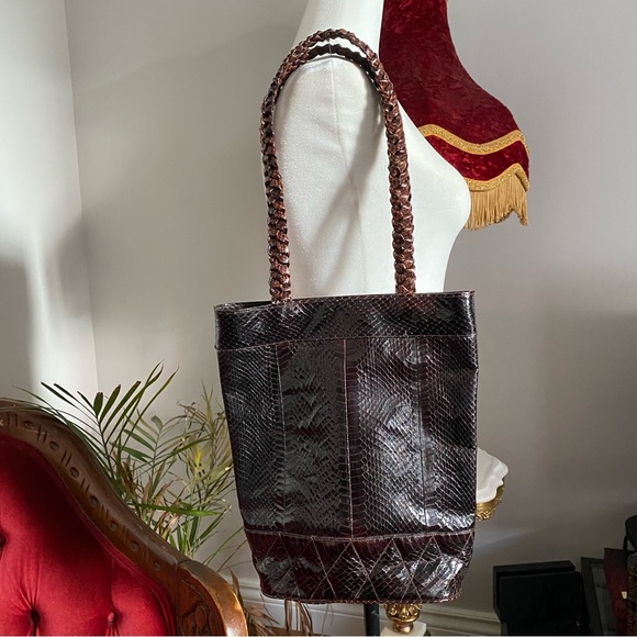 Vintage Snake Leather handbag 🐍 - Picture 1 of 3
